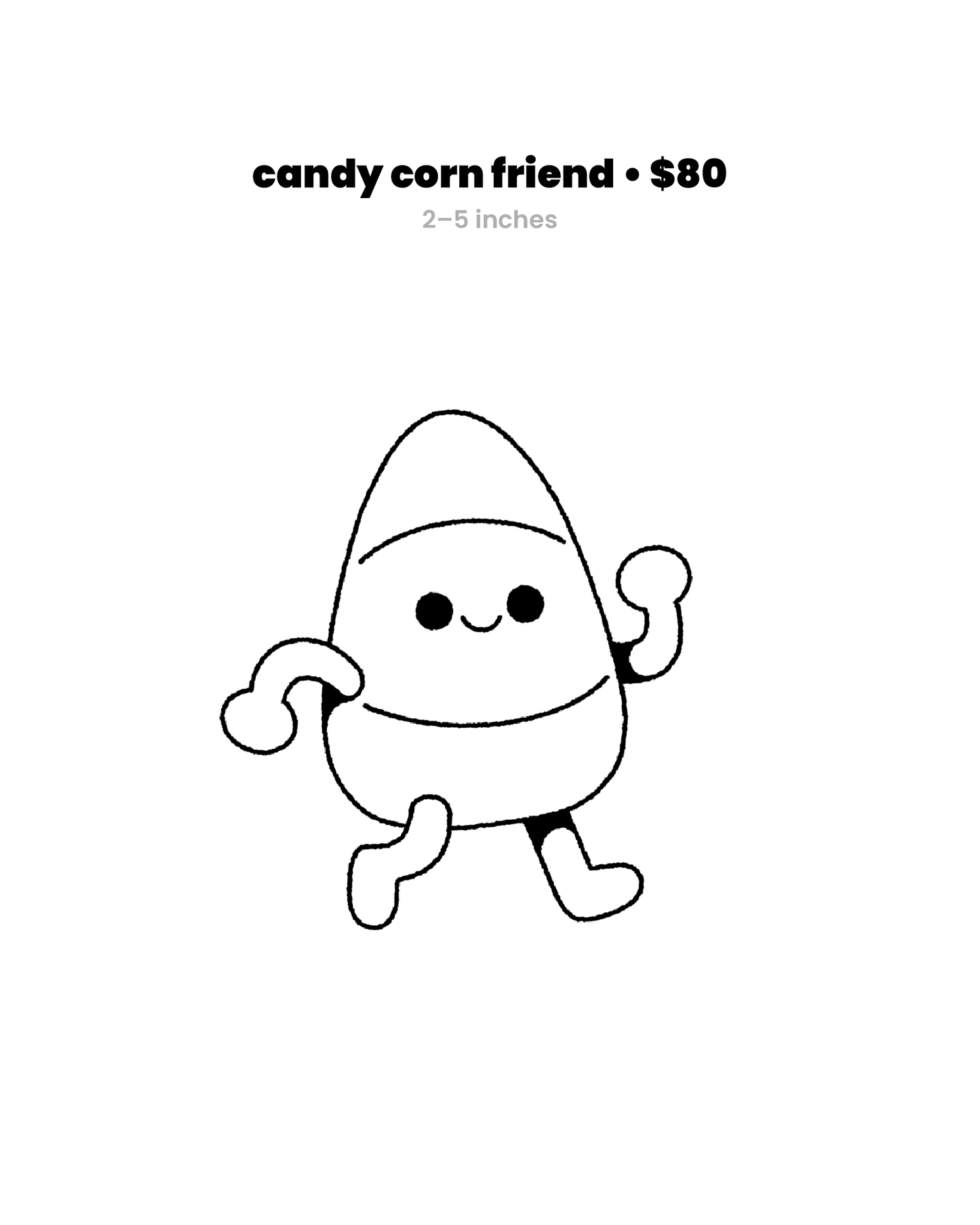 candy corn friend