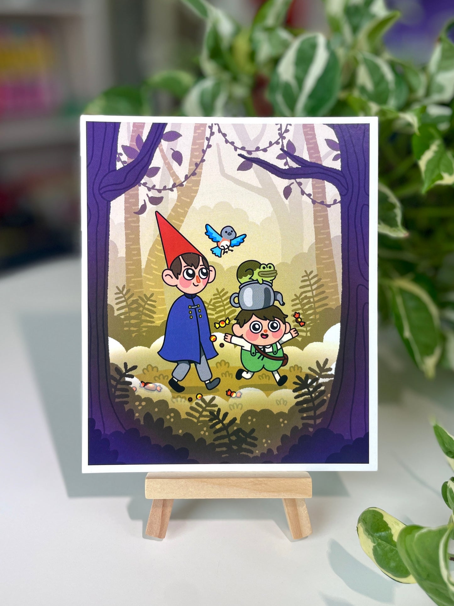 over the garden wall print