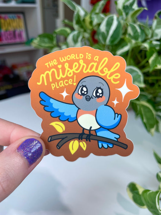 beatrice matte sticker