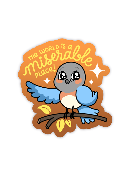 beatrice matte sticker