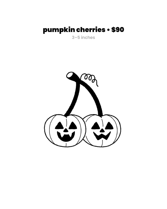 pumpkin cherries