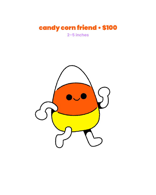 candy corn friend