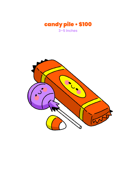 candy pile