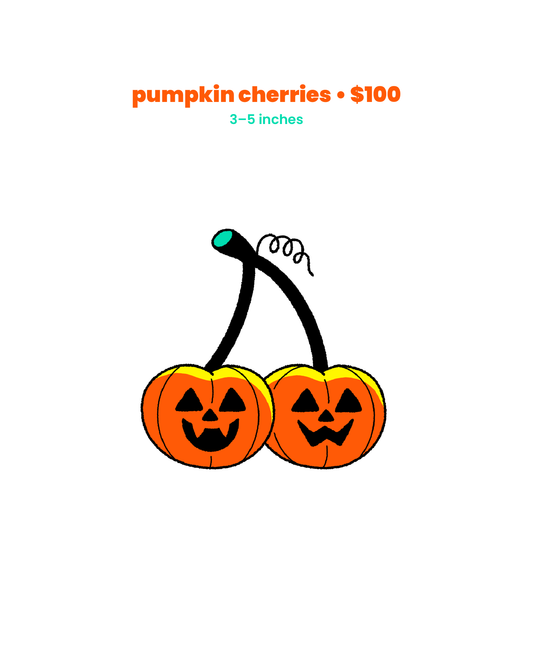 pumpkin cherries