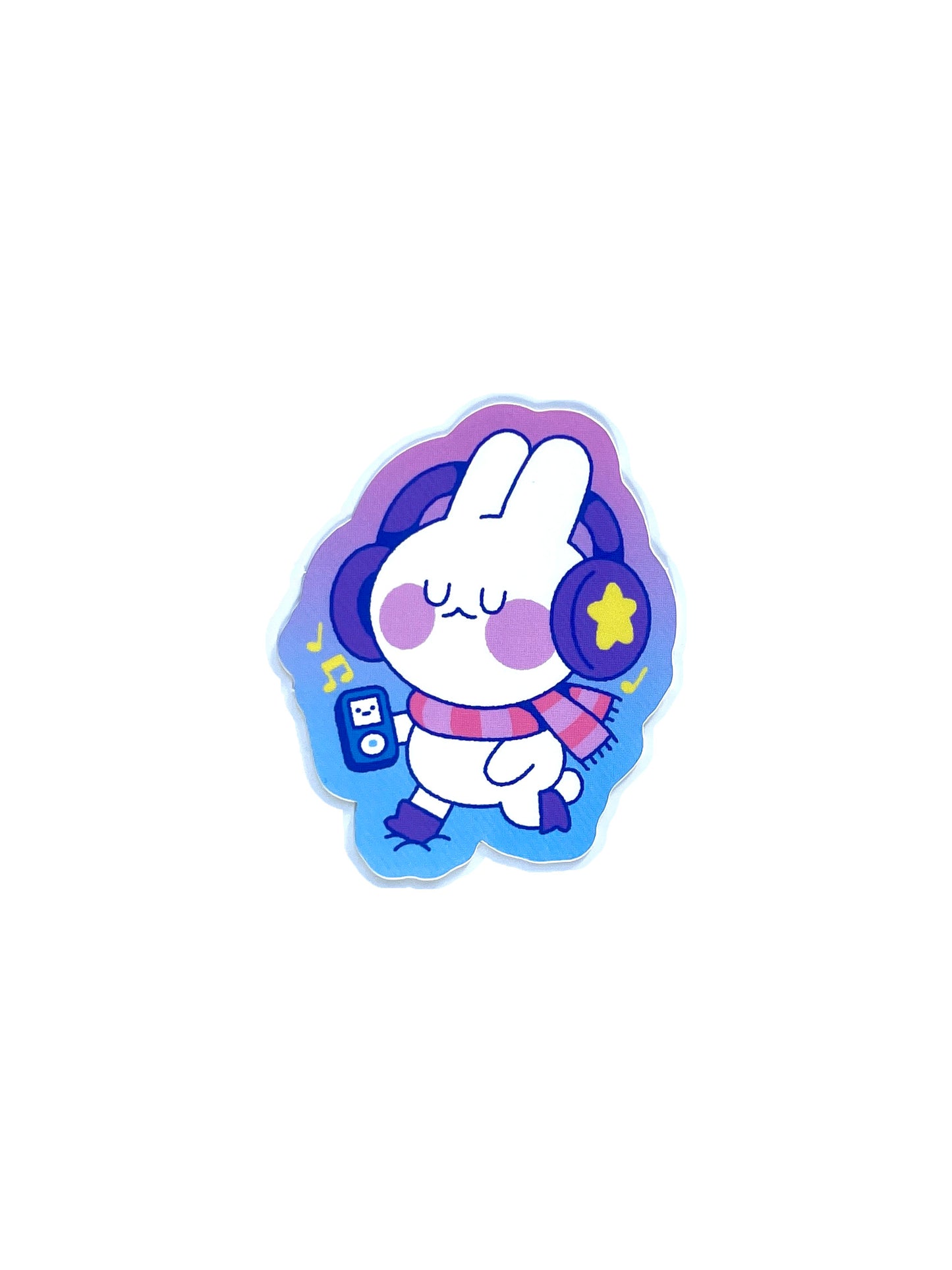 ipod bunny matter sticker