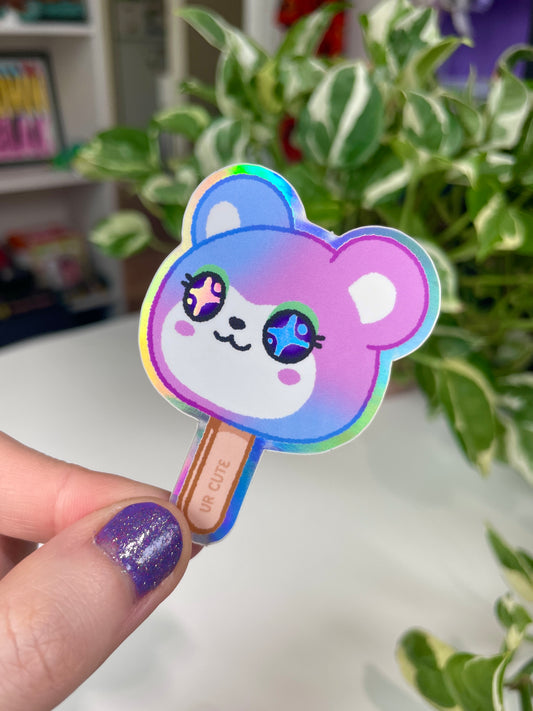 judy-pop holo sticker