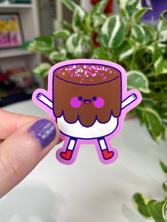 marshmallow sticker