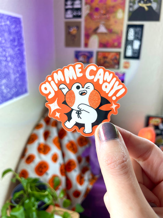 gimme candy sticker