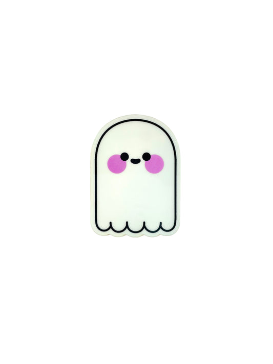 ghostie glow-in-the-dark sticker