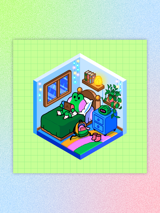 froggy's day off print