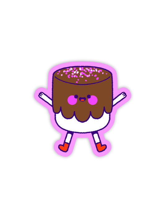 marshmallow sticker