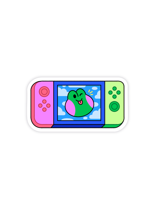 froggy switch clear sticker