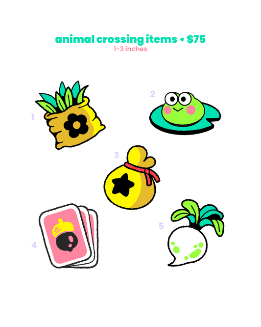 animal crossing items
