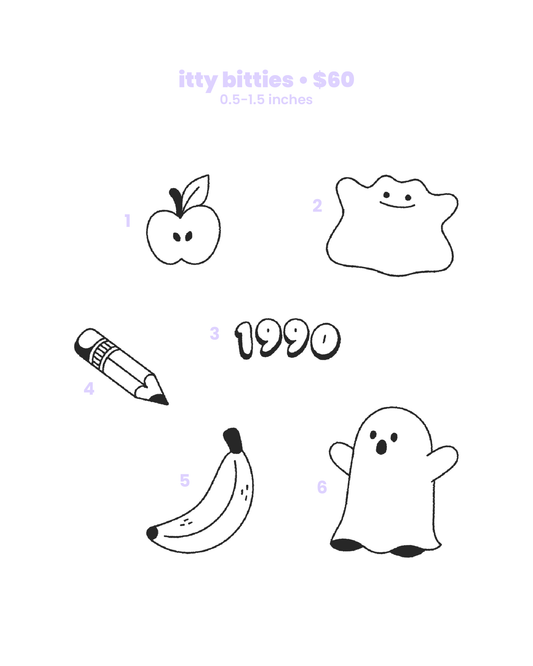 itty bitties